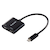 エレコム｜USB Type-C - HDMI 変換 ＜ USB-C プラグ to HDMIポート×1 USB-C充電ポート×1 ＞（ブラック）｜AD-CHDMIPDBK2