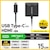 エレコム｜USB Type-C - HDMI 変換 ＜ USB-C プラグ to HDMIポート×1 USB-C充電ポート×1 ＞（ブラック）｜AD-CHDMIPDBK2