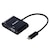 �G���R���bUSB Type-C - VGA �ϊ��A�_�v�^ �� USB-C �v���O to VGA�|�[�g�~1 USB-C�[�d�|�[�g�~1 �i�u���b�N�j�bAD-CVGAPDBK2