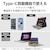 �G���R���bUSB Type-C-VGA�ϊ��P�[�u�� 1m�i�u���b�N�j�bCAC-CVGA10BK2