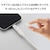 �G���R���bUSB�ϊ��A�_�v�^�[(USB Type-C�|�[�g - Lightning�v���O)�i�z���C�g�j�bMPA-CFLMWH