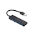�G���R���bUSB �n�u USB3.2 Gen1 �� USB-A �~4 �� �o�X�p���[ �R���p�N�g ���^ �y USB�|�[�g ���� Windows 11 10 Mac PC MacBook Surface ���Ή� �z �P�[�u����10cm�i�u���b�N�j�bU3H-H040BK