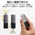 �G���R���bELECOM�bSSD �O�t�� 2TB USB3.2Gen2 �X���C�h�� Type-C/USB-A ���Ή� �e���r�^��Ή� �i�u���b�N�j�bESD-EWC2000GBK
