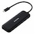 �G���R���bUSB 5Gbps(USB3.2(Gen1))�Ή� �h�b�L���O�X�e�[�V���� 5in1�bDST-050BPBK