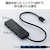 �G���R���bUSB Type-C �n�u USB3.2 Gen1 USB-A �~4 �o�X�p���[ �R���p�N�g ���^�yUSB-C �|�[�g���� MacBook mac Surface Windows iPhone iPad ���Ή��z�P�[�u����30cm�i�u���b�N�j�bU3HC-H041BK
