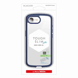 �G���R���biPhone 16e�p �P�[�X �n�C�u���b�h �J�o�[ �Ռ��z�� �y�� ���^ �w�ʃJ�����ی� ���^���X�e�b�J�[�t �X�g���b�v�z�[���t �d�x5H �X�g���b�v�z�[���V�[�g�t TOUGH SLIM LITE�i�l�C�r�[�j�bPM-A25STSLFCNV