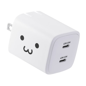�G���R���bUSB Type-C �[�d�� PD 40W PPS �����[�d USB-C �~2 �܂肽���ݎ��v���O ���^ �y�� �y MacBook Air iPhone iPad Galaxy Pixel Android ���Ή� �z GaN II �̗p�i���낿���(�z���C�g�~�u���b�N)�j�bMPA-AC10640WF