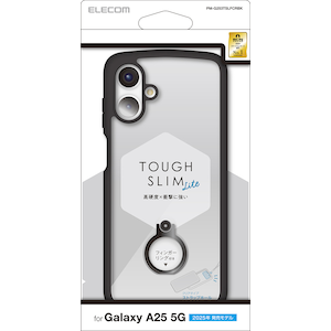 �G���R���bGalaxy A25 5G�p �n�C�u���b�h�P�[�X �Ռ��z�� �y�� ���^ �J���������Y�ی�݌v �X�g���b�v�z�[���t �����O�t �X�^���h�@�\�t �X�g���b�v�z�[���V�[�g�t TOUGH SLIM LITE�i�u���b�N�j�bPM-G253TSLFCRBK