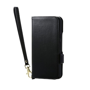 �G���R���bGoogle Pixel 9a�p �P�[�X ���U�[ �J�o�[ �蒠�^ �}�O�l�b�g �t���b�v �Ռ��z�� ���C�����X�[�d�� �X�g���b�v�z�[���t �X�^���h�@�\�t �n���h�X�g���b�v�t�i�u���b�N�j�bPM-P251PLFY4BK