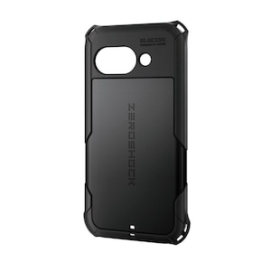 �G���R���bGoogle Pixel 9a�p �P�[�X �n�C�u���b�h �J�o�[ �Ռ��z�� �J���������Y�ی�݌v ���C�����X�[�d�� �X�g���b�v�z�[���t ZEROSHOCK�i�u���b�N�j�bPM-P251ZEROBK
