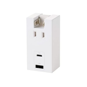 �G���R���b�R���Z���g���}��USB�^�b�v(1���AUSB-A�~1�|�[�g�AUSB Type-C�~1�|�[�g�j�bT-U06-1ACWH