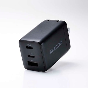�G���R���bUSB Power Delivery 67W AC�[�d��(Type-C�~2 USB A�~1)�bACDC-PD10367BK