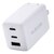 �G���R���bAC�[�d�� PD 67W /  3�|�[�g �� USB-C �~2 / USB-A �~1 �� �܂肽���ݎ��v���O �y MacBook iPhone iPad Galaxy Android AirPods �Ή� �z�i�z���C�g�j�bMPA-AC10367WH