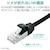 �G���R���bCat8 LAN�P�[�u�� ���ϋv �X�g���[�g RoHS�w�ߓK�� 1m�i�u���b�N�j�bLD-OCM/BK10