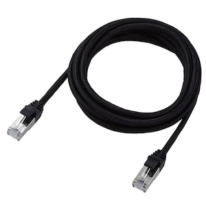 �G���R���bCat7 LAN�P�[�u�� ���ϋv �X�g���[�g RoHS�w�ߓK�� 2m�i�u���b�N�j�bLD-TWSM/BK20