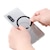 �G���R���bMAGKEEP �X�}�[�g�t�H���p ���ʃ}�O�l�b�g�X�^���h�y MagSafe �Ή� iPhone / Android �X�}�z ������ �z�i�V���o�[�j�bP-DSCMPWM01SV