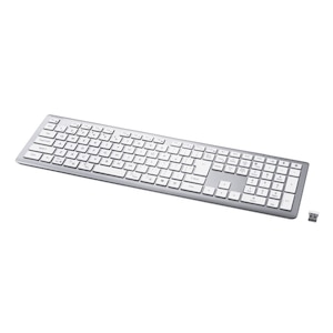 �G���R���bPrecisionist USB����/Bluetooth ���^�t���L�[�{�[�h ���{��z��i�z���C�g�j�bTK-PN10FMPWH