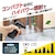 �G���R���b�d���G�A�_�X�^�[ USB�[�d�� 8�i�K���ʒ��� 5��ނ̃m�Y���t���i�u���b�N�j�bAD-ALB04BK