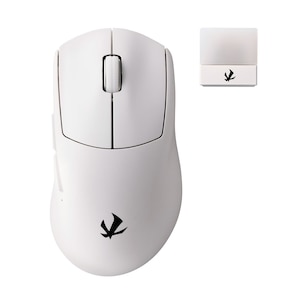 �G���R���b�Q�[�~���O�}�E�X �y�� UWB ����/�L�� ���Ή� FPS���� 30,000DPI PixArt PAW3950DM 6�{�^�� Windows�Ή� V custom L�T�C�Y�i�z���C�g�j�bM-VM800LWH