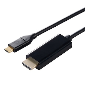 �G���R���bUSB Type-C - HDMI�ϊ��P�[�u�� 4K/60Hz�Ή�/�~���[�����O/�f���o�́i1m�E�u���b�N�j�bMPA-CHDMI10BK3