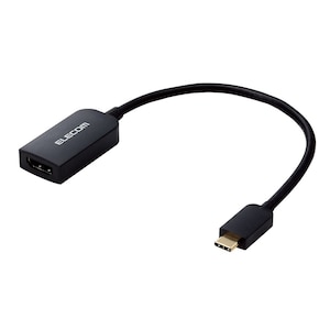 �G���R���bUSB Type-C - HDMI�ϊ��A�_�v�^�[ 1�|�[�g/4K/60Hz�Ή�/�f���o�́i�u���b�N�j�bMPA-CHDMIQBK3