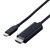 �G���R���bUSB Type-C - HDMI�ϊ��P�[�u�� ���炩�^�C�v/4K/60Hz�Ή�/�~���[�����O/�f���o�́i1m�E�u���b�N�j�bMPA-CHDMIY10BK3