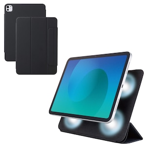 �G���R���biPad Pro �P�[�X 11�C���` ( M4 ) �}�O�l�b�g���E�t���b�v �J�o�[ 2�A���O�� �X�^���h �I�[�g�X���[�v�@�\ �y�� ���^�i�u���b�N�j�bTB-A25PMWVPF2BK
