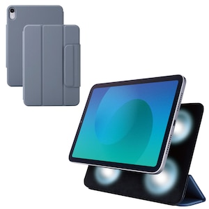 �G���R���biPad mini �P�[�X 8.3�C���` ( A17 Pro ) / ��6���� �}�O�l�b�g���E�t���b�v �J�o�[ 2�A���O�� �X�^���h �I�[�g�X���[�v�@�\ �y�� ���^�i�u���[�O���[�j�bTB-A25SWVPF2BG