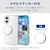 �G���R���biPhone17 �n�C�u���b�h�P�[�X ���^���X�e�b�J�[�t�i�N���A�j�bPM-A25AHVCKCR