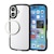 �G���R���biPhone17 TOUGH SLIM LITE �P�[�X �t���[���J���[ �w�ʃK���X ���^���X�e�b�J�[�t�i�u���b�N�j�bPM-A25ATSLFCGBK