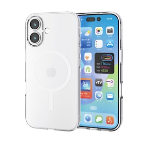�G���R���biPhone17 �\�t�g�P�[�X MAGKEEP�i�N���A�j�bPM-A25AUCTMGCR