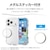 �G���R���biPhone17 Pro Grippy �n�C�u���b�h�P�[�X �I�[���N���A ���^���X�e�b�J�[�t�i�N���A�j�bPM-A25CGRPACR