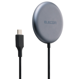�G���R���b���C�����X�[�d�� Qi2 25W �}�O�l�b�g�� �Y���ɂ��� �ٕ����m�@�\ USB-C�P�[�u����� 1.5m�i�u���b�N�j�bW-MA11BK