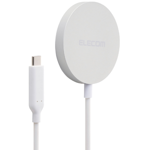 �G���R���b���C�����X�[�d�� Qi2 25W ���p�b�h �}�O�l�b�g�� �����[�d Type-C��̌^ 1m �yQi2�Ή�iPhone/Android�X�}�z�p�z�i�V���o�[�j�bW-MA12SV