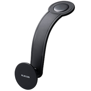 �G���R���bMagSafe�Ή� �X�}�z�z���_�[ ��  ����N52���� �ʃt�@�X�i�[�� �_�b�V���{�[�h�Œ� 360����] �S�@��Ή� �g�уX�^���h�i�u���b�N�j�bP-CARS15BK