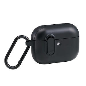 �G���R���bAirPods Pro 3 TOUGH SLIM Lock �n�C�u���b�h�P�[�X�i�u���b�N�j�bAVA-AP07TSLBK