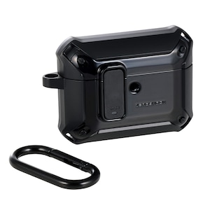 �G���R���bAirPods Pro 3 ZEROSHOCK Lock �n�C�u���b�h�P�[�X�i�u���b�N�j�bAVA-AP07ZEROLBK