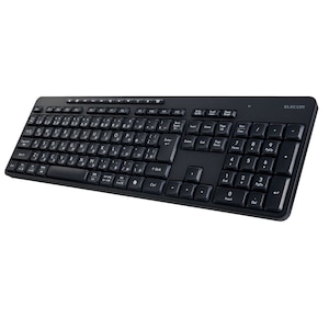 �G���R���b2.4GHz�É��t���L�[�{�[�h ���{��z��i�u���b�N�j�bTK-QT11FDMBK