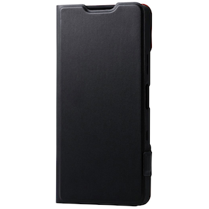 �G���R���bXperia 10 VII (SO-52F)�p �蒠�^�J�o�[�P�[�X �}�O�l�b�g �t���b�v �Ռ��z�� ���y�� ���^ �X�^���h�@�\�t ULTRASLIM�i�u���b�N�j�bPM-X252PLFUBK