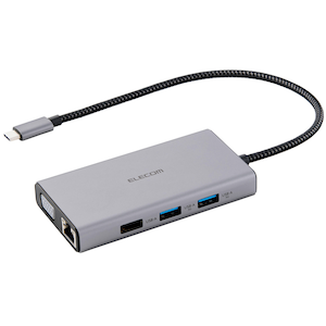 �G���R���b10in1�h�b�L���O�X�e�[�V�����y USB Type-C(TM) Dual Display�Ή� �z �i�V���o�[�j�bDST-101BPSV