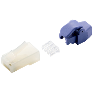 �G���R���b����pRJ45�R�l�N�^�[(Cat6/�P�����������Ή�/10��)�i�n�[�t�N���A�j�bLD-6RJ45T10/TP2