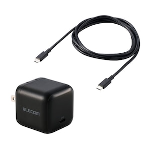 �G���R���bUSB Power Delivery 65W AC�[�d��(C-C�P�[�u���t��/1.5m)�i�u���b�N�j�bACDC-PD12565BK
