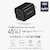 �G���R���bUSB Power Delivery 45W AC�[�d��(C�~1)�iPD �u���b�N�j�bMPA-AC12245BK