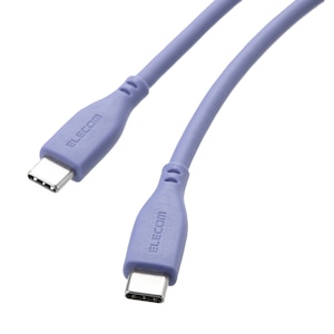 �G���R���bUSB Type-C - USB Type-C�P�[�u��(2.0m/USB2.0/PD100W/�Ȃ߂炩)�i�o�C�I���b�g�j�bMS-CC5PSS20PU