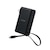 �G���R���b���o�C���o�b�e���[ �R���Z���g��̌^ 10000mAh �ő�67W ���o�� USB-C�P�[�u�� PD PPS�Ή� �@���������݉� PSE�K�� �c�ʕ\���f�B�X�v���C iPhone/Android/Switch�Ή��i�u���b�N�j�bDE-AC16-10000BK