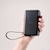 �G���R���b���o�C���o�b�e���[ �R���Z���g��̌^ 10000mAh �ő�67W ���o�� USB-C�P�[�u�� PD PPS�Ή� �@���������݉� PSE�K�� �c�ʕ\���f�B�X�v���C iPhone/Android/Switch�Ή��i�u���b�N�j�bDE-AC16-10000BK