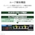 �G���R���bELECOM�b�X�C�b�`���O�n�u 5�|�[�g �S�|�[�g10Gbps�Ή� �t�@�����X �É� RJ-45 LAN�n�u�i�u���b�N�j�bEHC-X05MA-HB