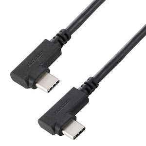�G���R���bUSB Type-C �P�[�u�� ���[L�� ���炩 60W PD 1.5m USB2.0 480Mbps�i�u���b�N�j�bU2C-CLLY15NBK