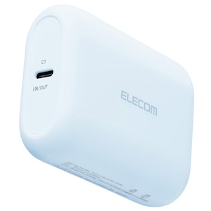 �G���R���b�c�ʕ\���@�\�t���R���p�N�g���o�C���o�b�e���[ 10000mAh 15W ���^ �y��  �c�ʕ\�� USB-C USB-A USB-C�P�[�u���t���i�u���[�j�bDE-C89L-10000BU