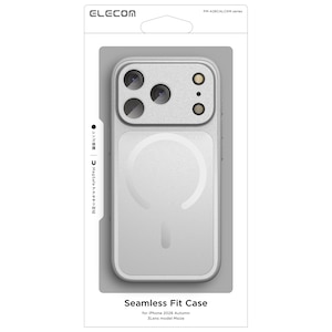 �G���R���biPhone 18 Pro �p �n�C�u���b�h�A���~�P�[�X �Ɍ� MAGKEEP�i�V���o�[�j�bPM-A26CALCKM2